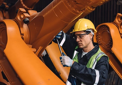 Maintenance services mechanic spanner heavy machine